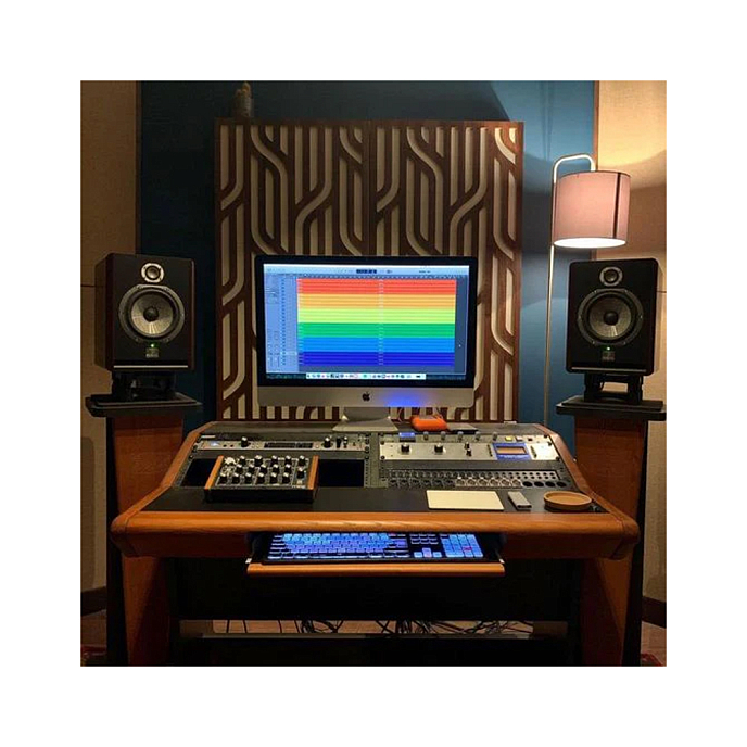 Speaker Stands Zaor Croce Stand 36 Oak Black - img.2