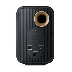 Bookshelf speakers KEF LSX II Carbon Black + KEF S1 Floor Stand Black