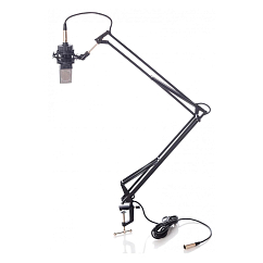 Microphone stand Bespeco MSRA10 Black