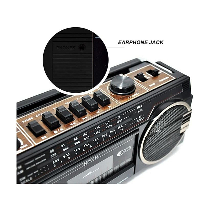 Player Echo Audio Retro Blast Lit Black - img.2