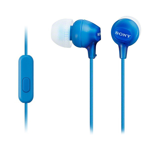 Headphones Sony MDR-EX15AP Blue - img.0