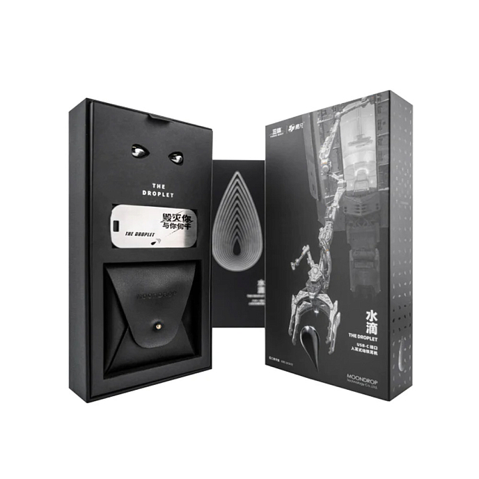 In-ear headphones MoonDrop Droplet silver type c - img.5