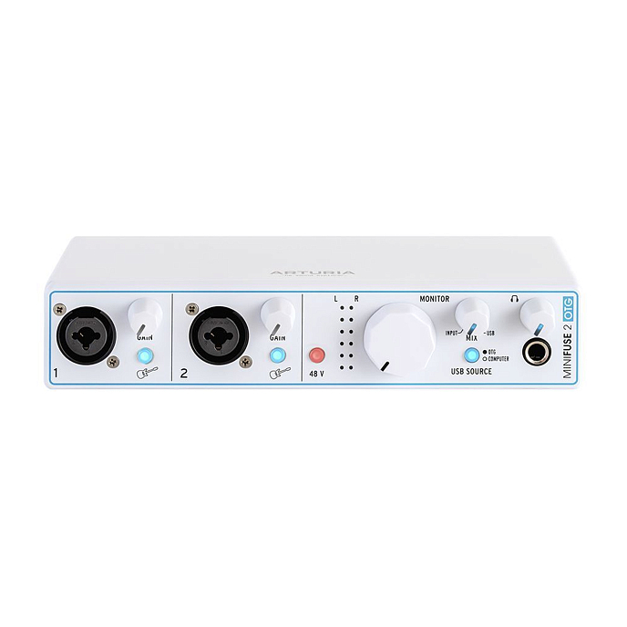 Audio interface Arturia MiniFuse 2 OTG White - img.0