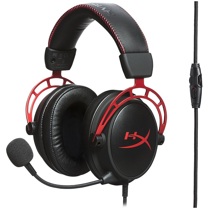 Gaming headset HyperX Cloud Alpha Red - img.3
