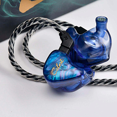 In-ear headphones Celest Wyvern Qing with Mic Blue