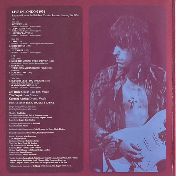 Box set Beck, Bogert & Appice - Live 1973 & 1974 (Boxset) - 4LP - img.7