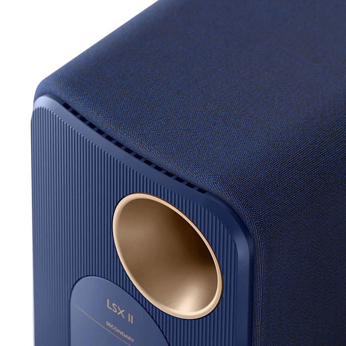 Kit KEF LSX II Cobalt Blue + KEF S1 Floor Stand Cobalt Blue - img.5