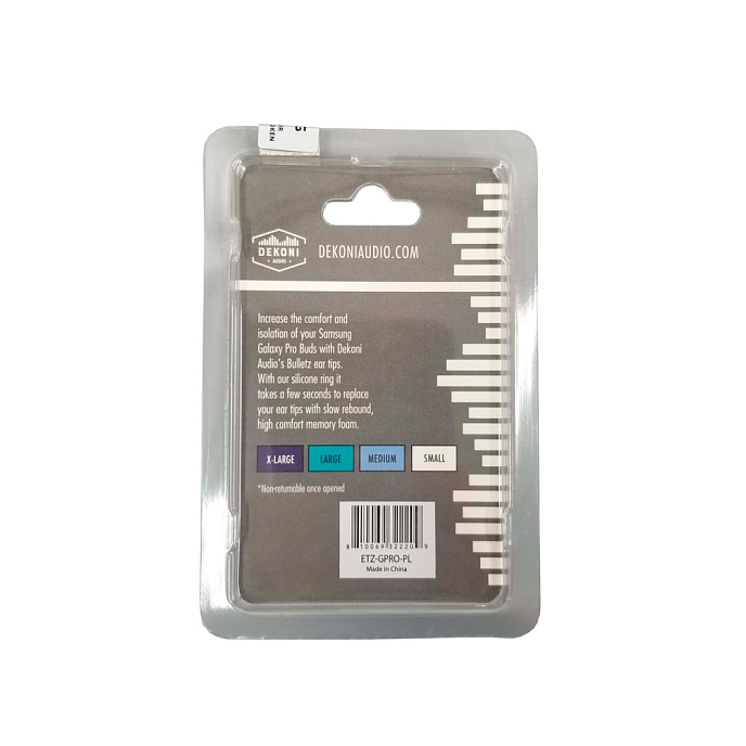 Eartips Dekoni Audio Bulletz for Samsung Galaxy Pro Sample Pack - img.3