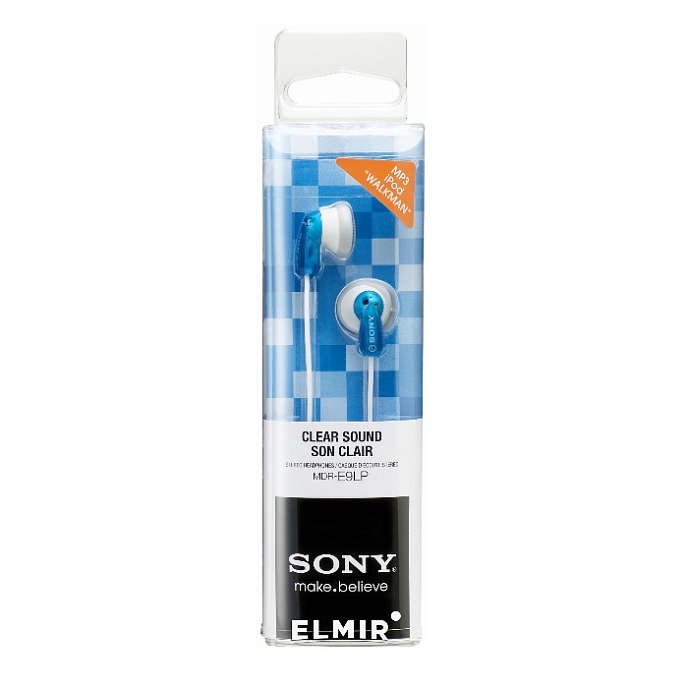 In-ear headphones Sony MDR-E9LP Blue - img.1