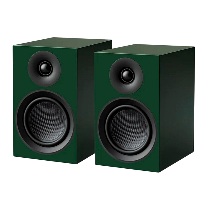 Bookshelf speakers Pro-Ject Speaker Box 5 E Carbon Satin Green - img.0