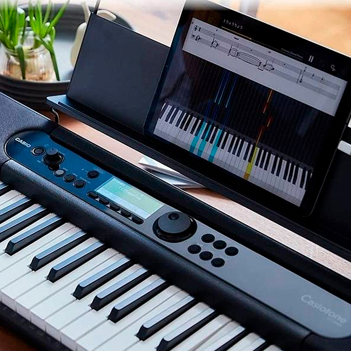 Synthesizer Casio CT-S410 Black + Power Adapter - img.4