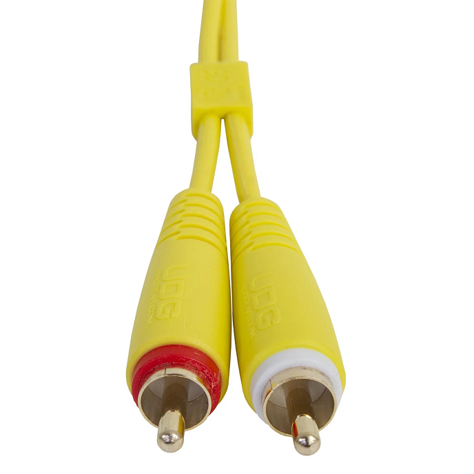Cable UDG Ultimate Audio Cable Set 2RCA - 2RCA Straight 3m Yellow - img.4