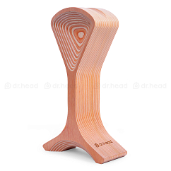 Headphone stand Dr.Head Under Wood Snowstorm 2 Natural Orange