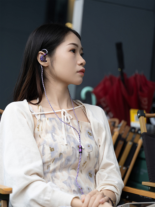 In-ear headphones Queen Of Audio Adonis New Purple - img.7