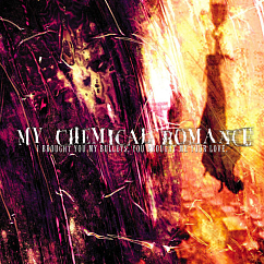 Vinyl Record My Chemical Romance - I Brought You My Bullets, You Brought Me Your Love (Red Oxblood With Silver Swirl) LP