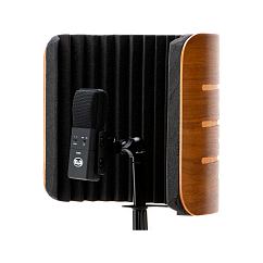 Acoustic screen CAD Acousti-Shield AS50 Walnut