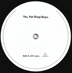 Vinyl Record Pet Shop Boys - Yes