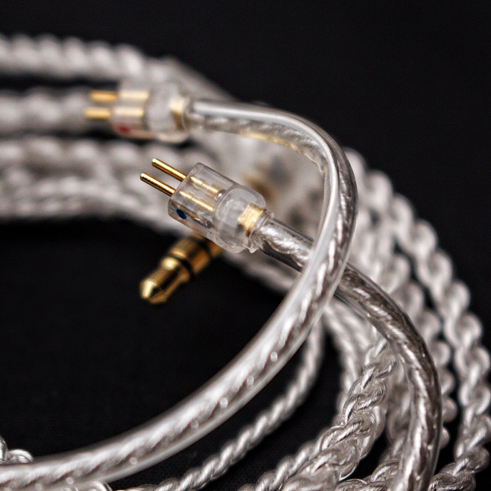 Cable FATfreq 2-Pin SPC Cables Silver - img.1