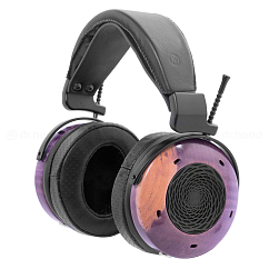 Over-ear headphones ZMF Verite Stabilized limited - Purple-ish