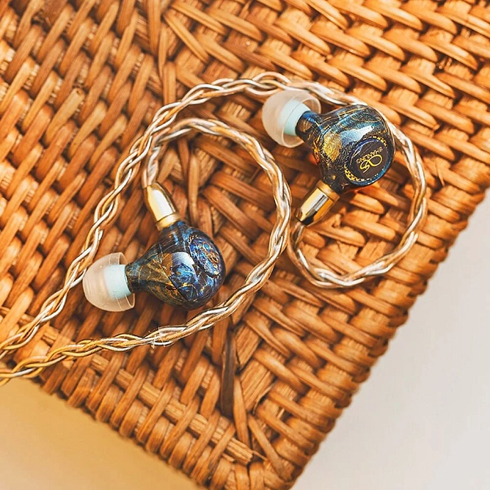 High End headphones Shanling MG600 Blue - img.1