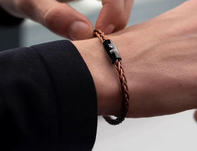 Bracelet Meze Handcrafted Bracelet Copper size s - img.4