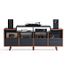Hi-Fi Stand NorStone Oslo Vinyl 1600 Black/Walnut - img.3