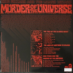 Vinyl Record King Gizzard And The Lizard Wizard - Murder Of The Universe (Transparent Green W/Mustard Yelow Splatter) LP