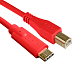 - img.1 Cable UDG Ultimate Audio Cable USB-C - USB-B Straight 1.5m Red - img.1