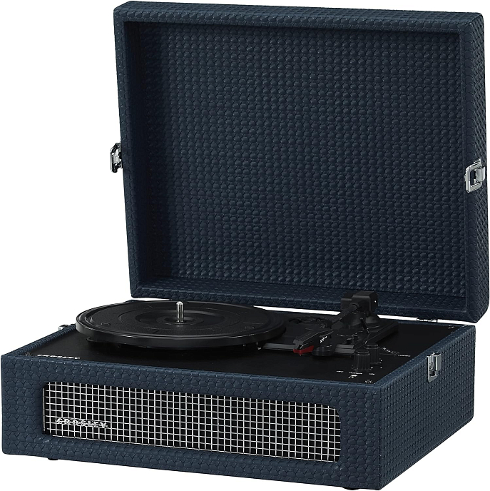 Turntable Crosley Voyager Portable With Bluetooth Out Navy - img.1