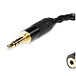 Adapter 64 Audio 8 Braid Cable Adaptor Black 2.5mm - 3.5mm - img.1 Adapter 64 Audio 8 Braid Cable Adaptor Black 2.5mm - 3.5mm - img.1