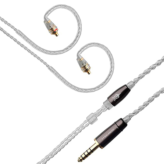 Cable Meze Audio RAI Penta Cable 4.4 Silver - img.0