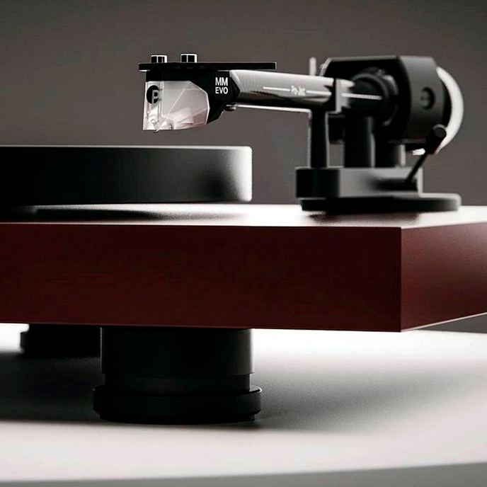 Turntable Pro-Ject DEBUT EVO 2 Satin Wine Red - img.8