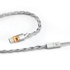 In-ear headphones ddHiFi E13P Memory USB-C Silver