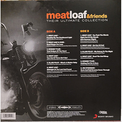 Vinyl Record Meatloaf & Friends - Their Ultimate Collection Limited Edition Red Vinyl LP