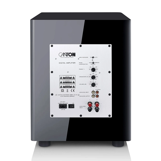 Subwoofer Canton Townus Sub 12 Black High Gloss - img.2