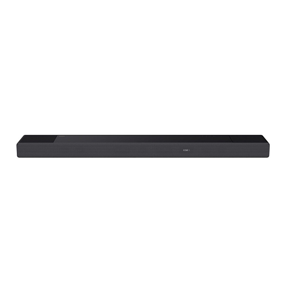 Soundbar Sony HT-A7000 Black - img.0