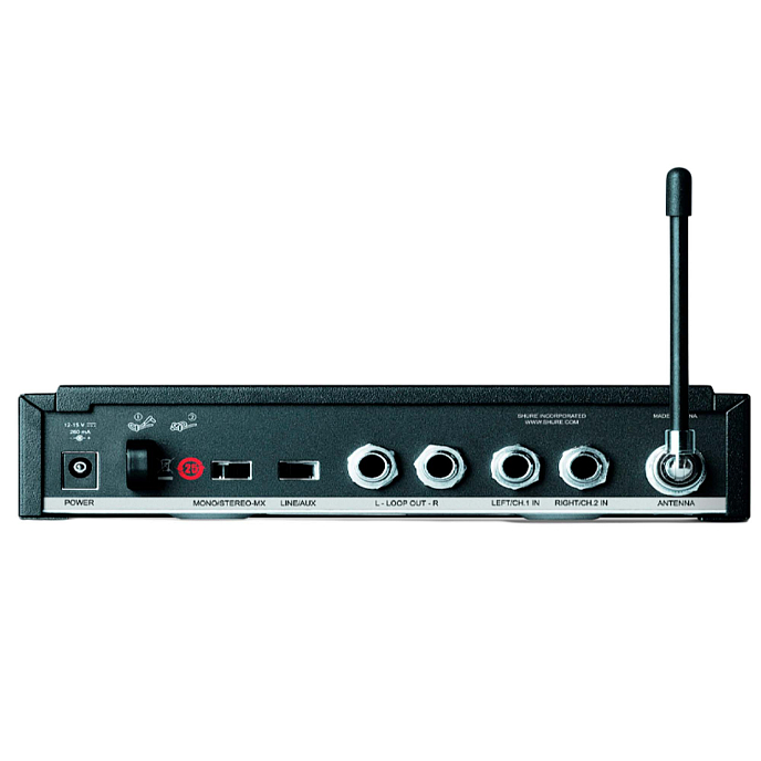 Radio system Shure P3T UK R112TW-K3E Black - img.2