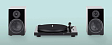 Turntable Pro-Ject Set JukeBox E + Speaker Box 5 Piano Black - img.4