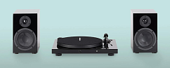 Turntable Pro-Ject Set JukeBox E + Speaker Box 5 Piano Black