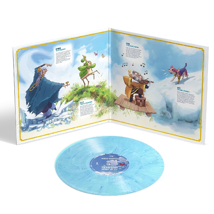 Vinyl Record Nobuo Uematsu - Merregnon: Heart of Ice OST (Game) (coloured) LP - img.2