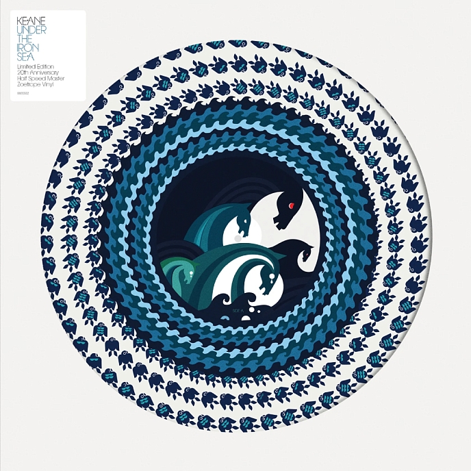 Vinyl Record Keane - Under The Iron Sea (20th Anniversary) (Half-Speed) (Zoetrope) LP - img.0