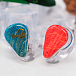 In-ear headphones MoonDrop Blessing 2 wooden edition red/blue - img.1