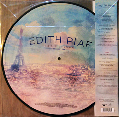 Vinyl Record Edith Piaf – La Vie En Rose - Best Of - Picture Disc - LP