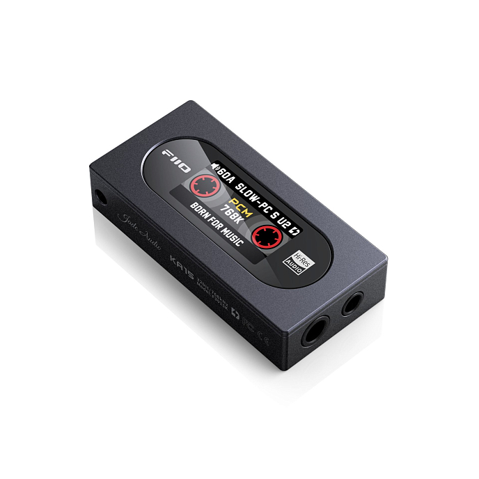 Headphone Amplifiers and DACs FiiO KA15 Black - img.1