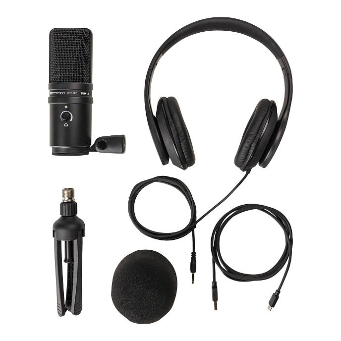 Microphone for streaming and gaming Zoom ZUM-2 PMP Black - img.1