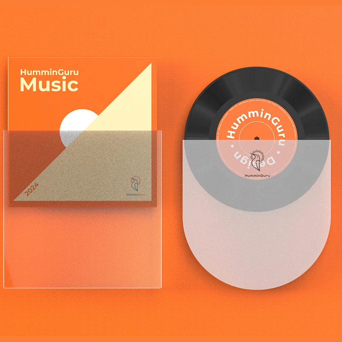 Vinyl Record inner sleeves HumminGuru 7" Antistatic Inner Sleeves Transparent (50 Pack) - img.2
