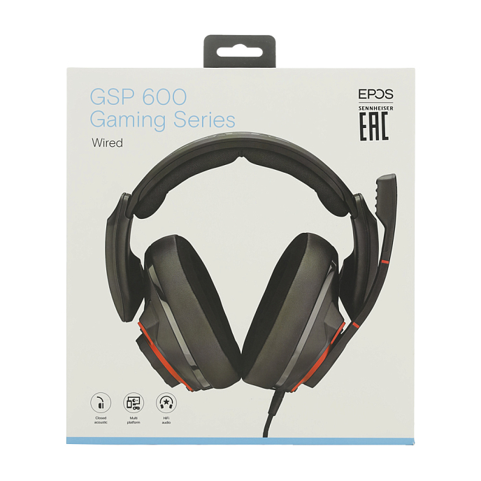 Gaming headset EPOS GSP 600 Black - img.8