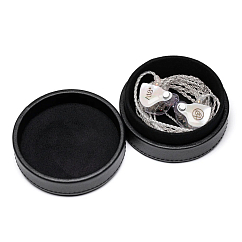 Headphone case 64 Audio Premium Leather Shipping Case Black