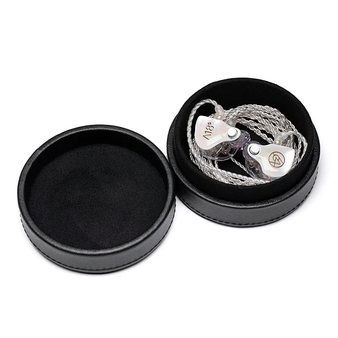 Headphone case 64 Audio Premium Leather Shipping Case Black - img.3