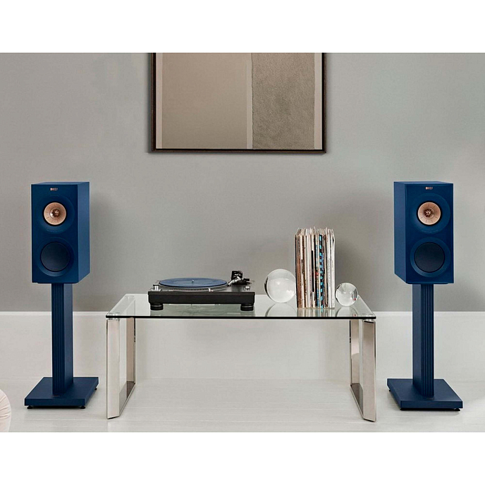 Bookshelf speakers KEF R3 Meta Indigo Gloss - img.5
